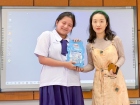 การประกวดขับร้องบทเพลงจีน สำหรับนักเรียนชั้นม.4-6 แผนมนุษย์  ... Image 6